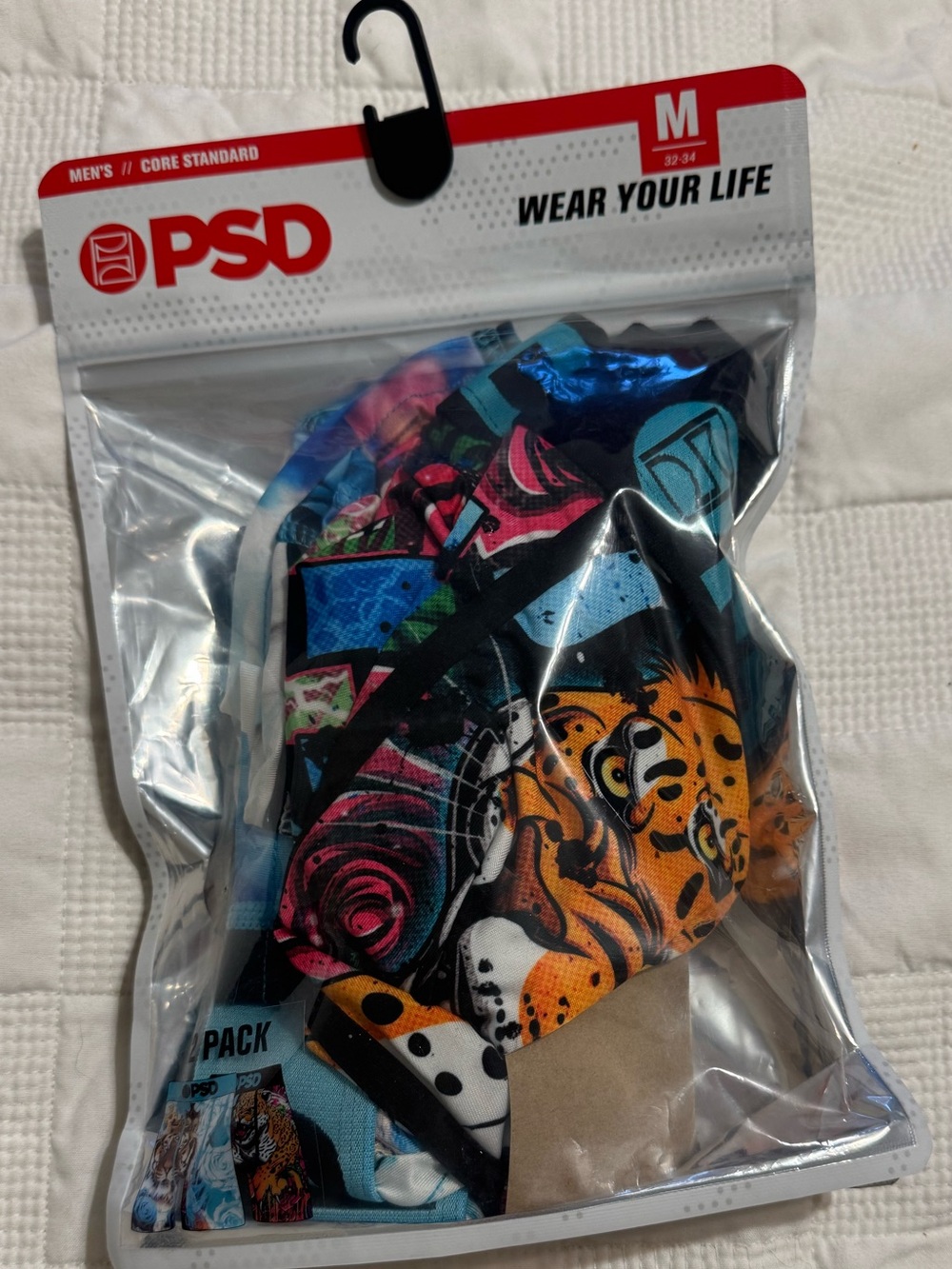 PSD Men's Underwear 2 pack medium NEW